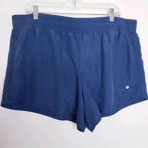 Xersion Running Short Blue Built-In Brief Size XXL Ocean Floor Athleisure